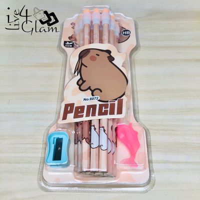 12 Pack Capybara Pencil Set 