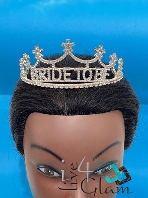 Bride To Be Tiara Silver