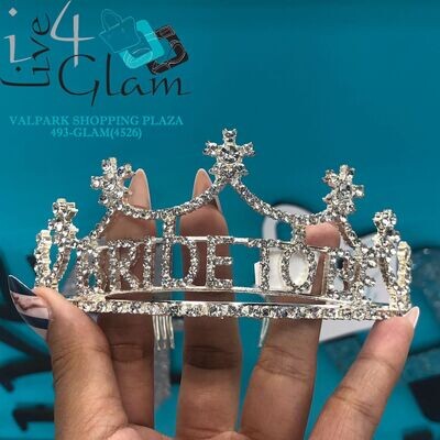Bride To Be Tiara Silver
