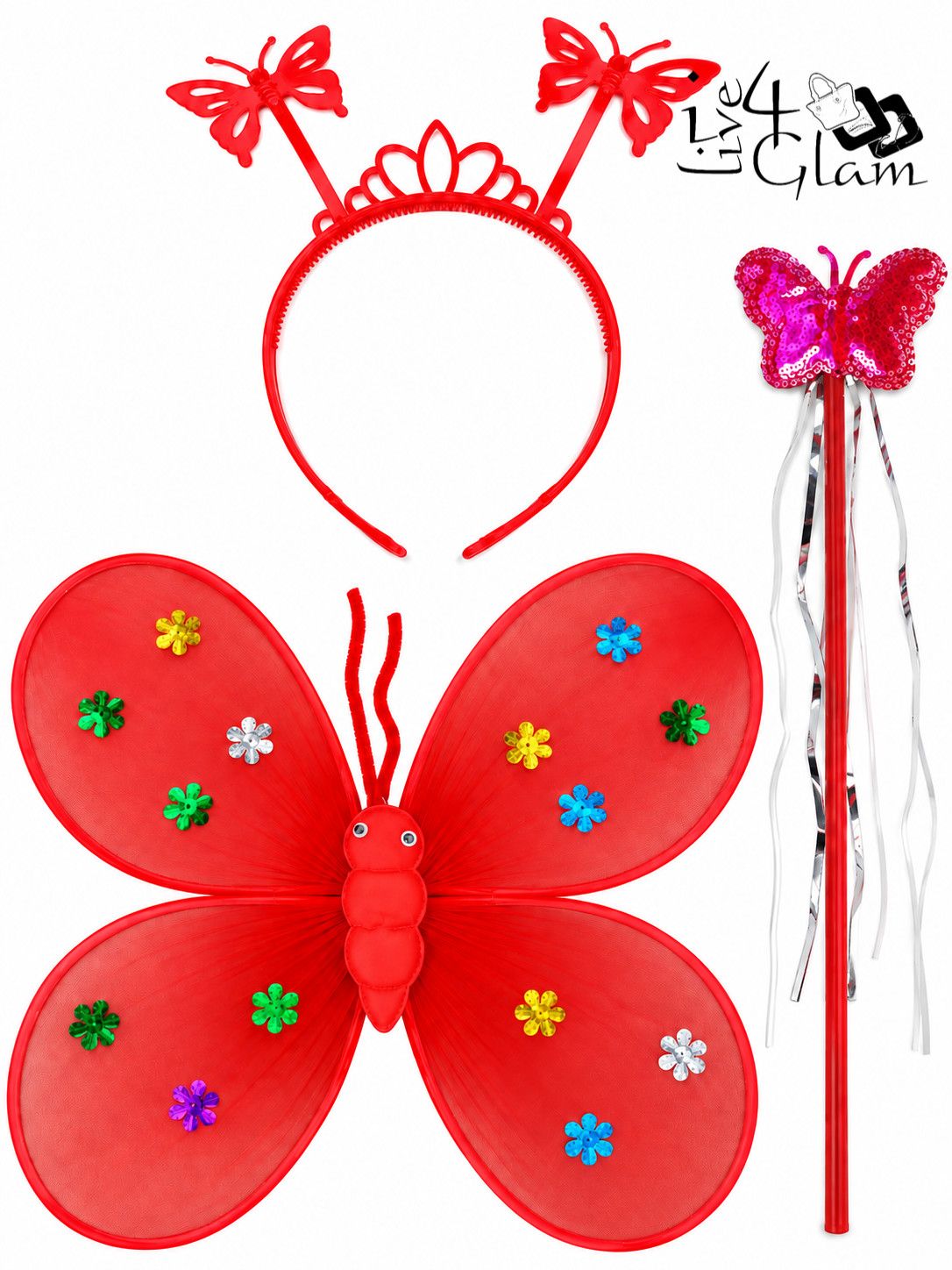 Butterfly Wings Light Up Set
