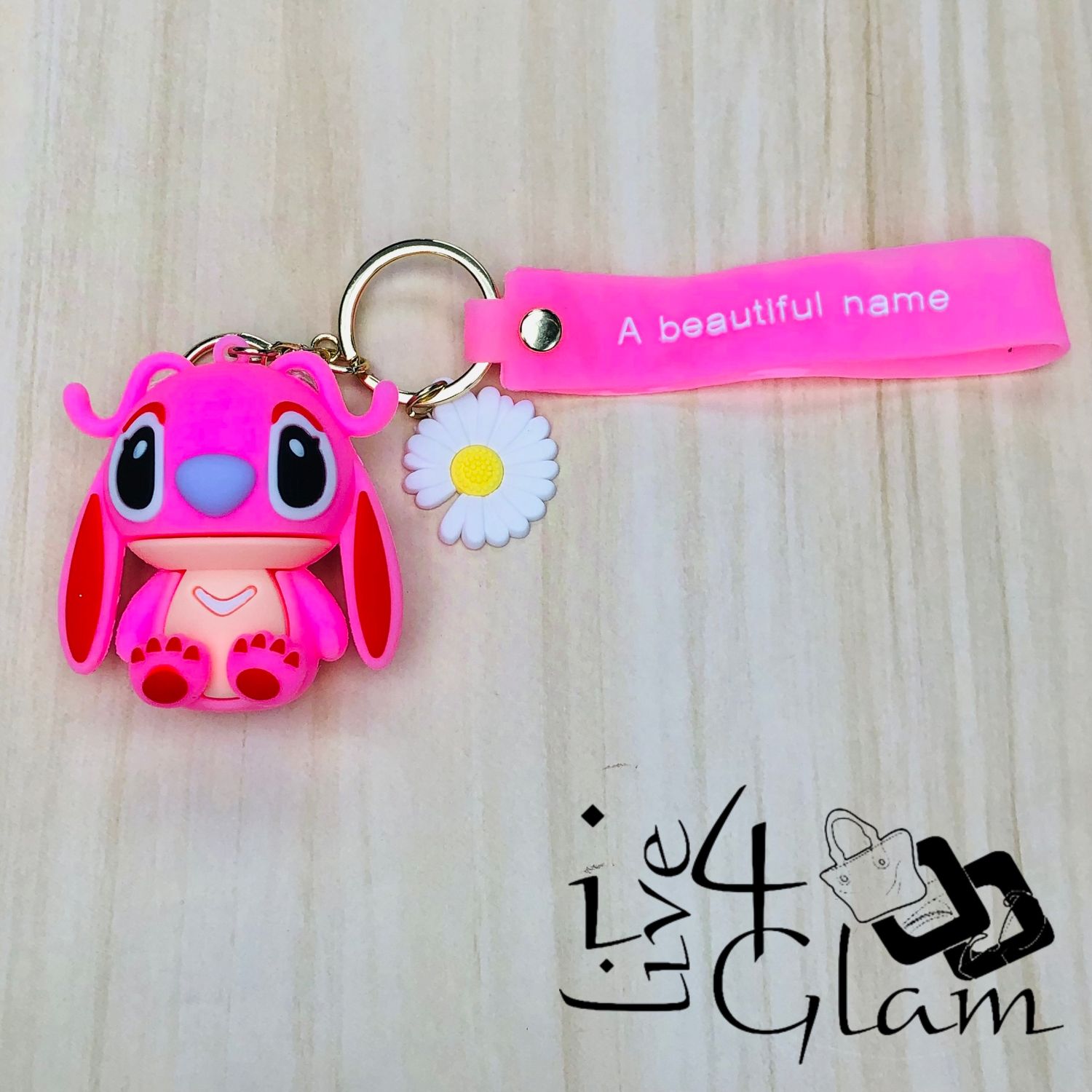 Lilo and Stitch Keychain Angel