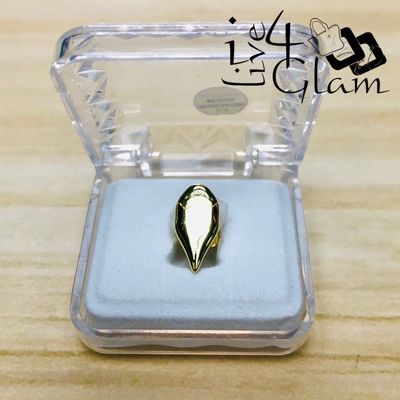 Fashion Single Fang Gold Cap Grillz