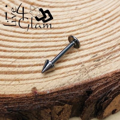 Stainless Steel Spiked Flat Back Stud Silver