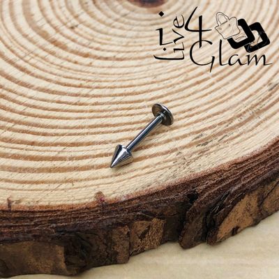 Stainless Steel Spiked Flat Back Stud Silver