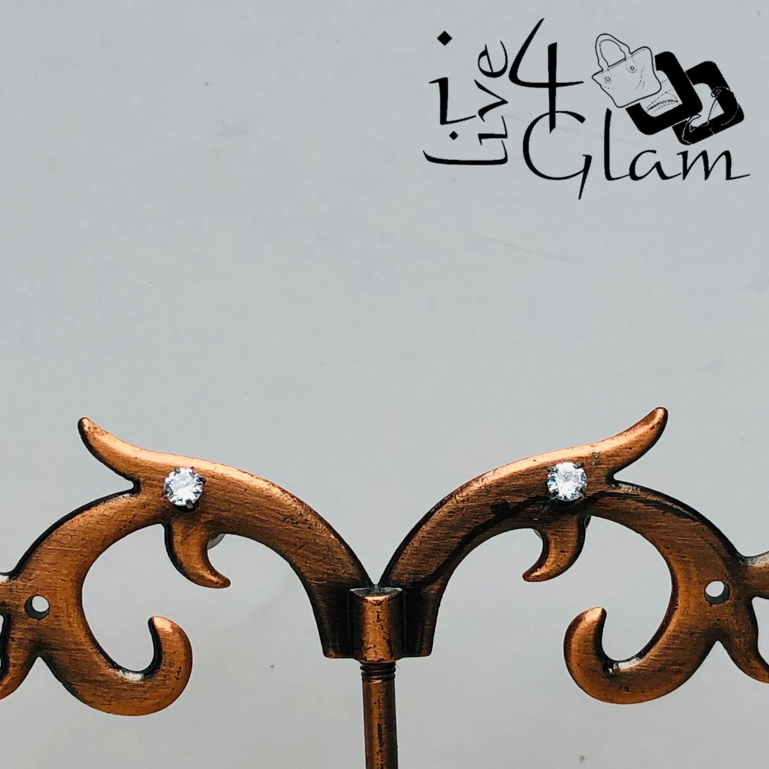 Stainless Steel 3mm Cz Silver Flat Back Stud