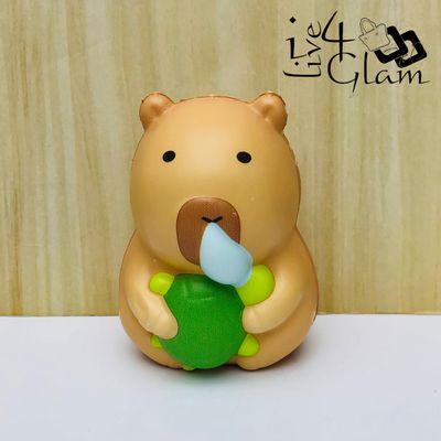 Capybara Squishy w Turtle