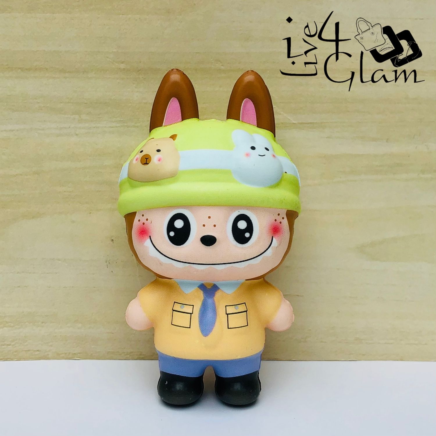 Labubu Squishy w Green Hat
