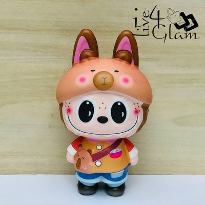 Labubu Squishy w Bunny Hat