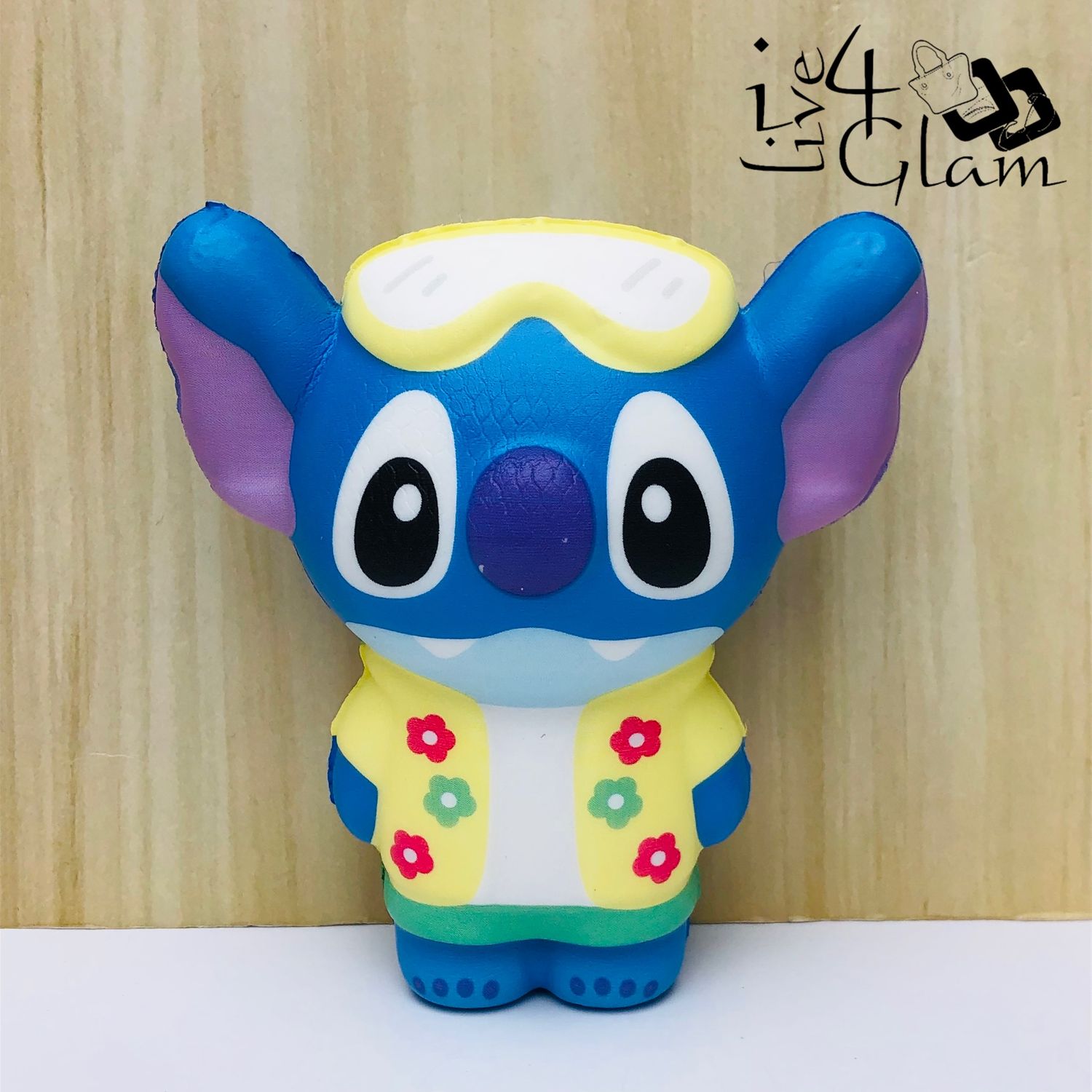 Stitch Squishy w Goggles