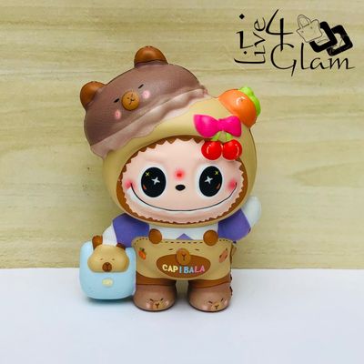 Labubu Squishy w Bear Hat