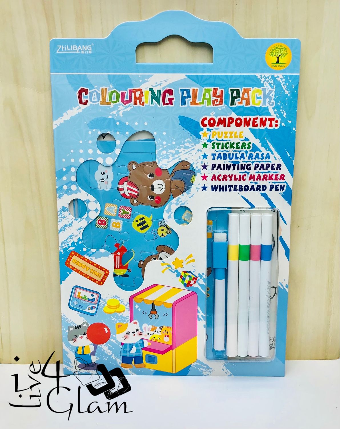 Colouring Play Pack Blue