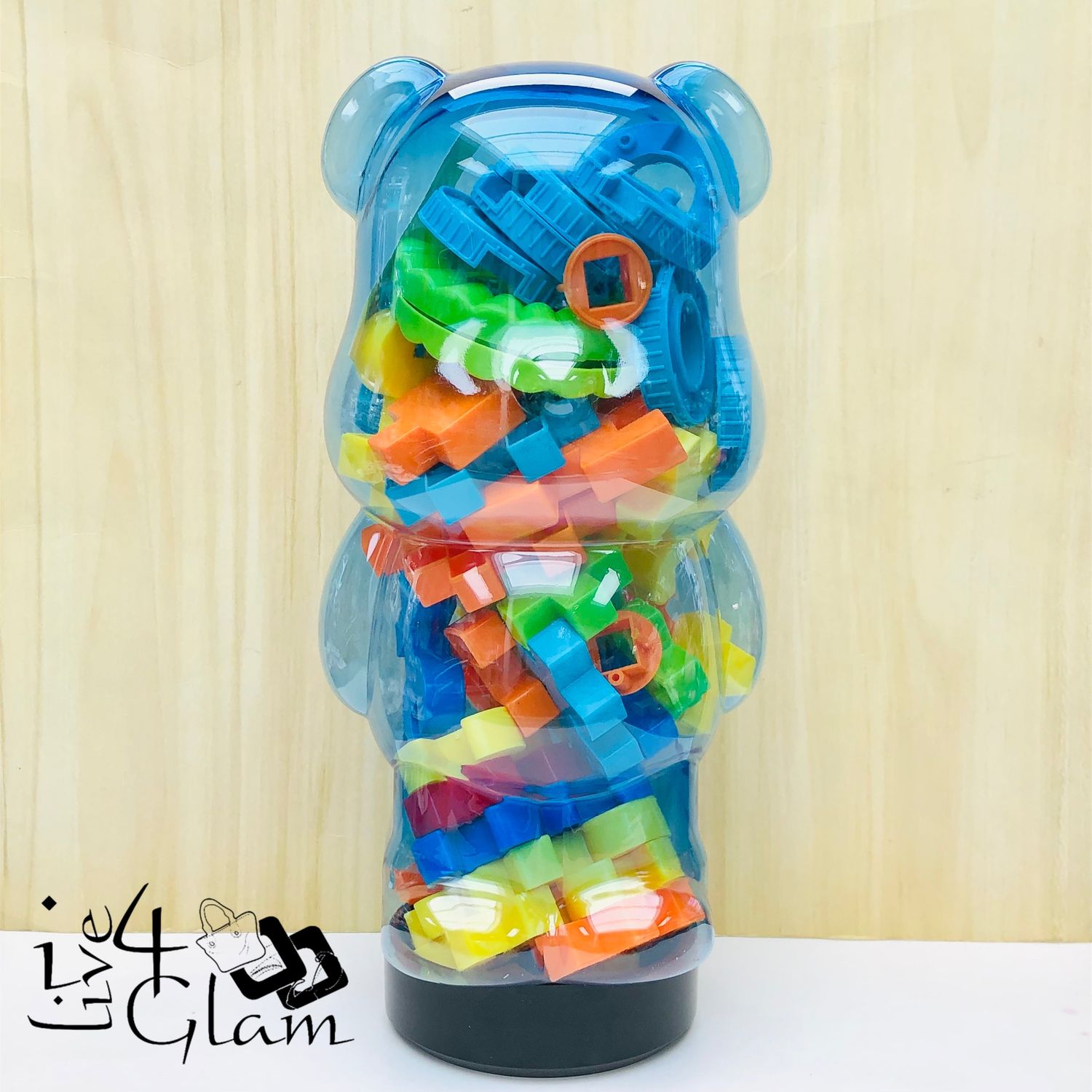 Bear Building Blocks Blue