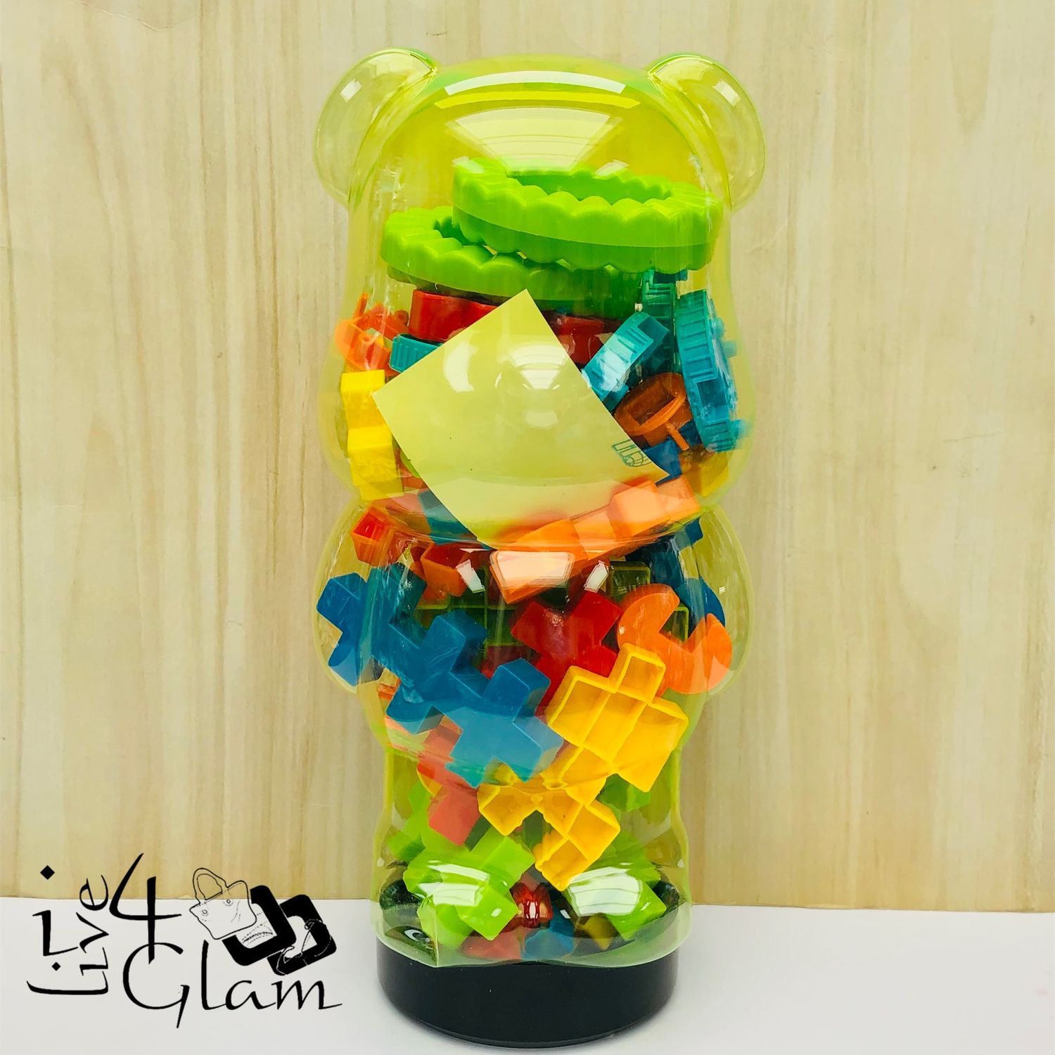 Bear Building Blocks Yellow