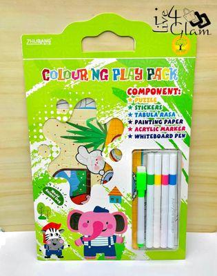 Colouring Play Pack Green