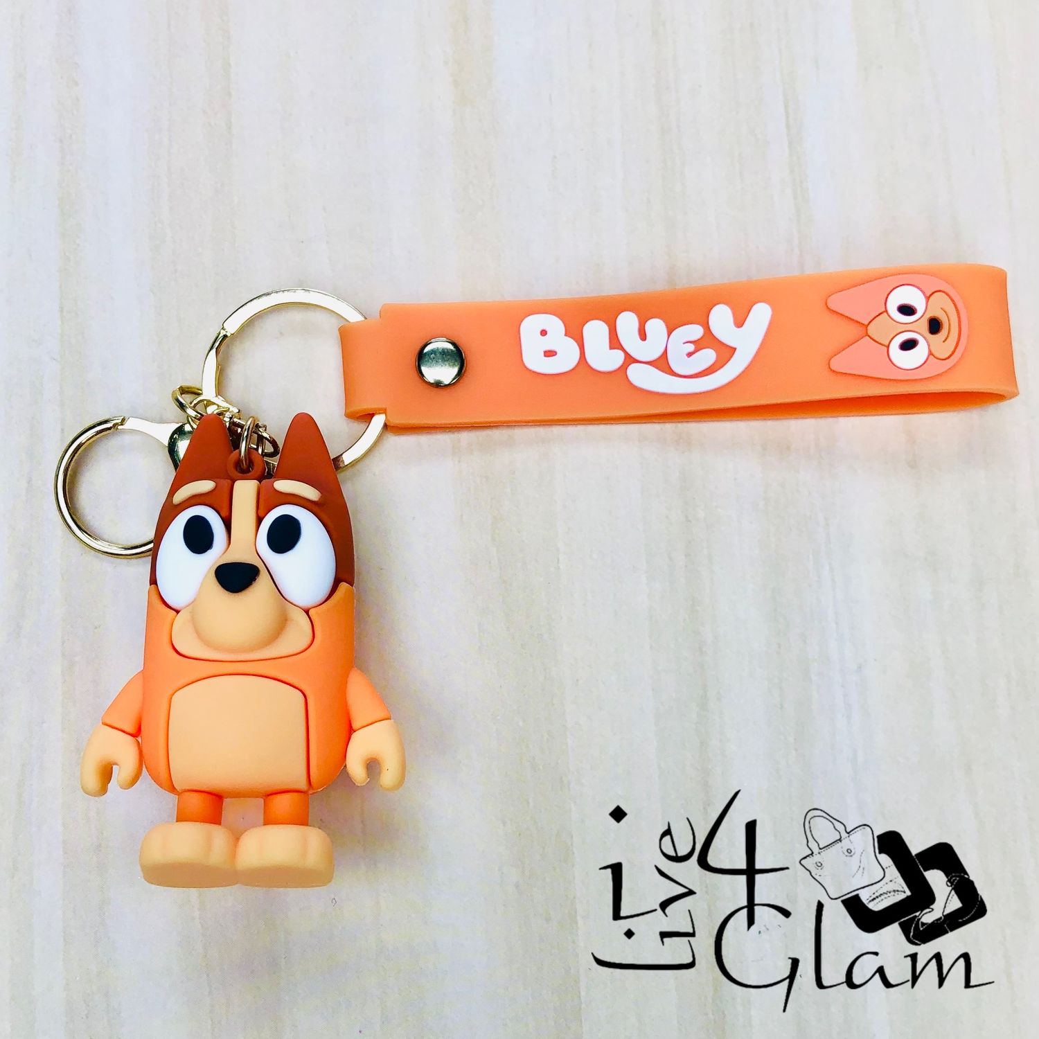 Bluey Character Keychain Bingo