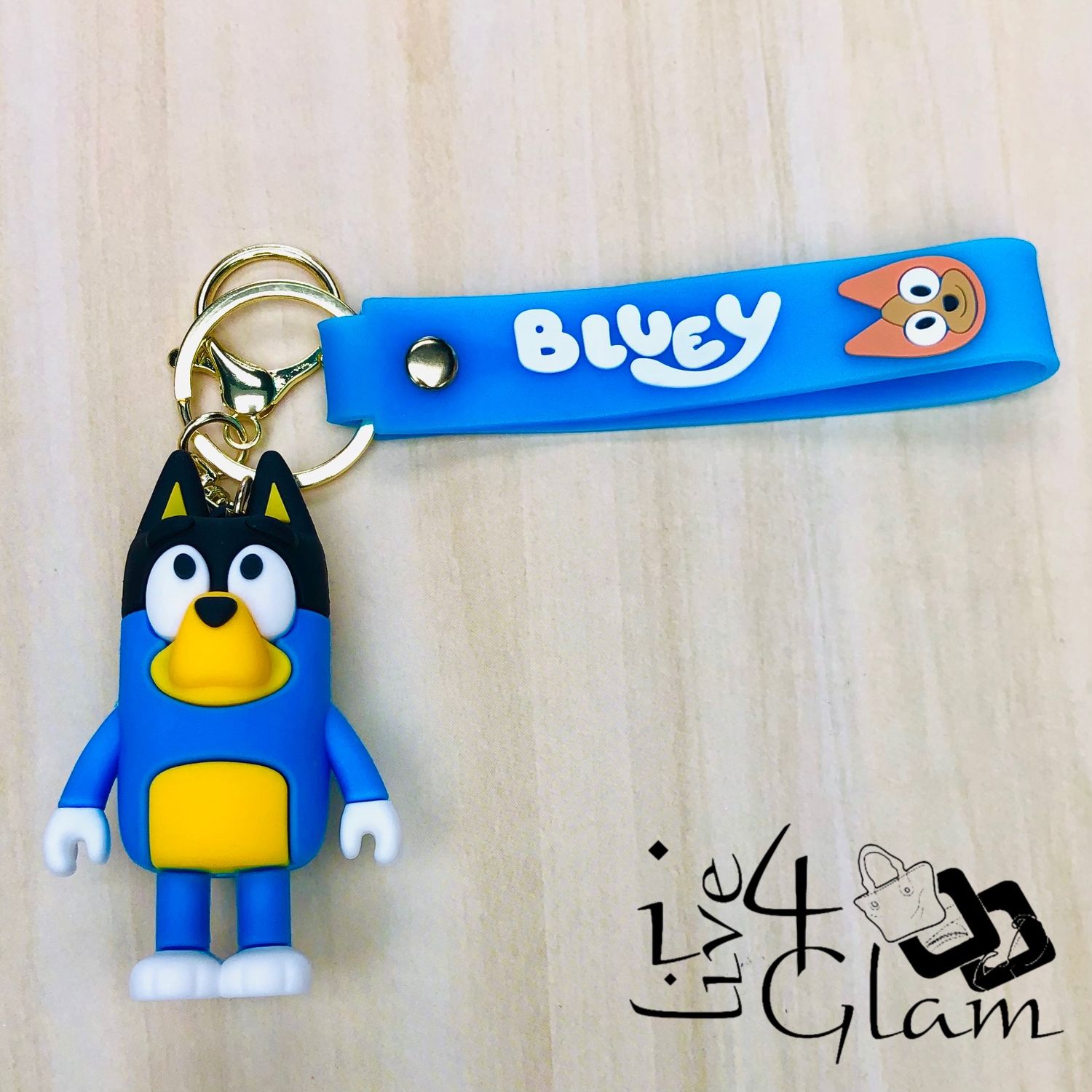 Bluey Character Keychain Bandit