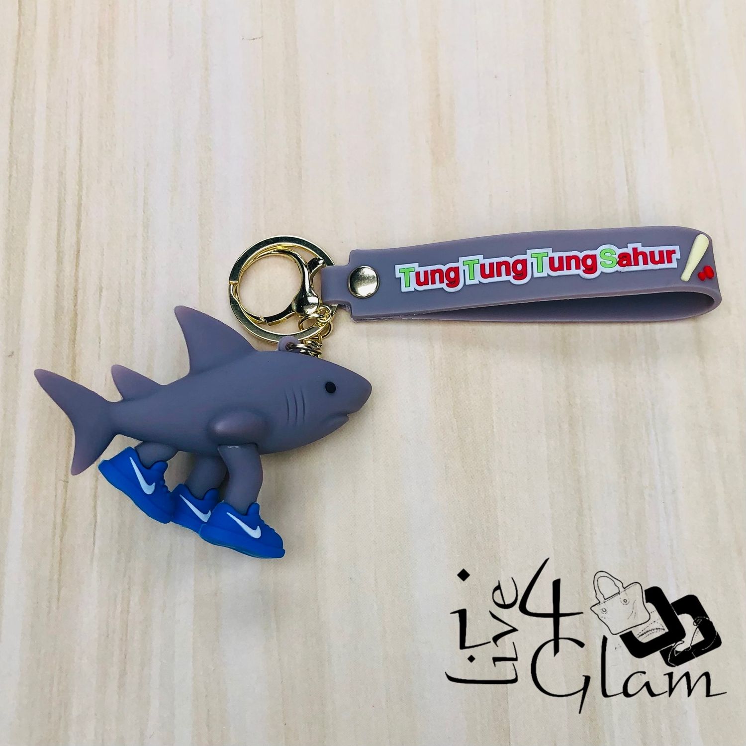 Tung Tung Sahur Character Keychain Tralalero Tralala