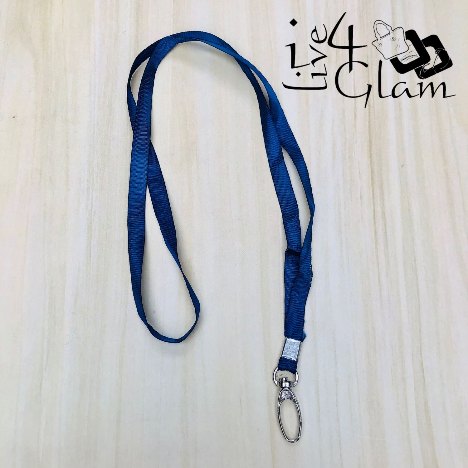 Navy Blue Lanyard