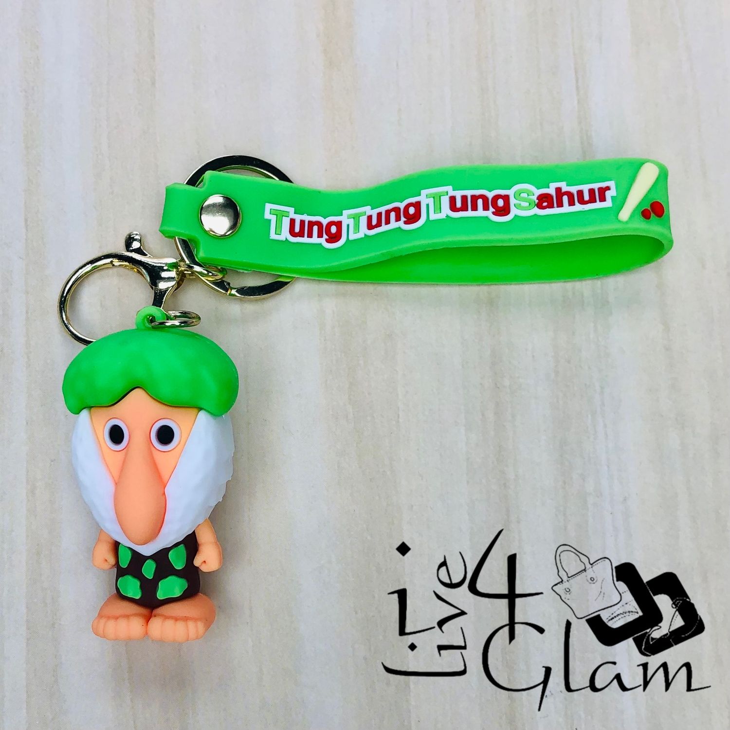 Tung Tung Sahur Character Keychain Brr Brr Patapim