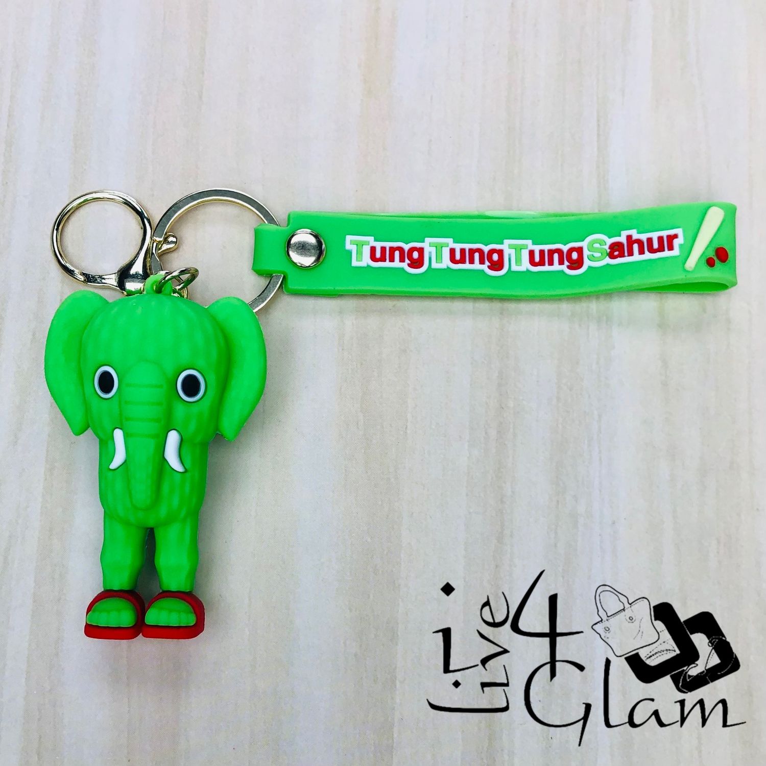 Tung Tung Sahur Character Keychain Lirili Larila