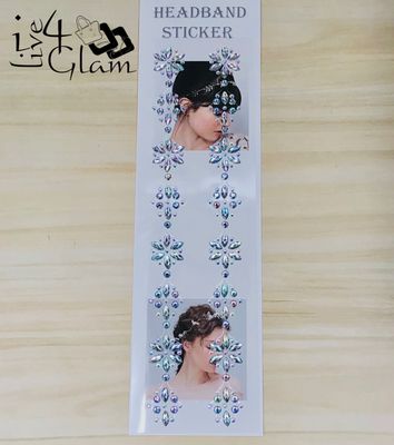 Rhinestone Headband Sticker Style 9