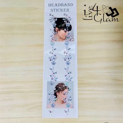 Rhinestone Headband Sticker Style 4