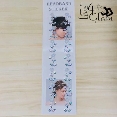 Rhinestone Headband Sticker Style 5