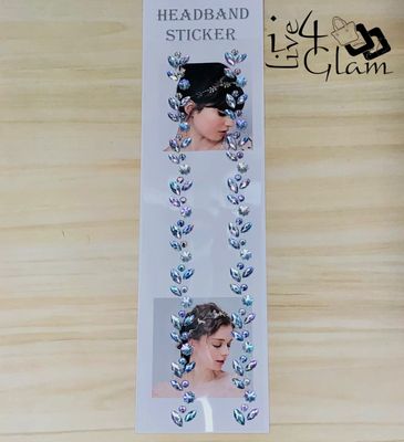 Rhinestone Headband Sticker Style 10