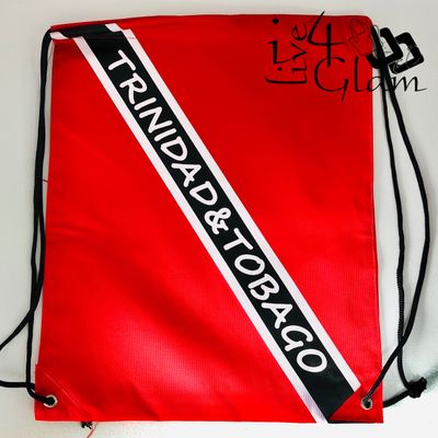 Trinidad and Tobago Pull String Bag