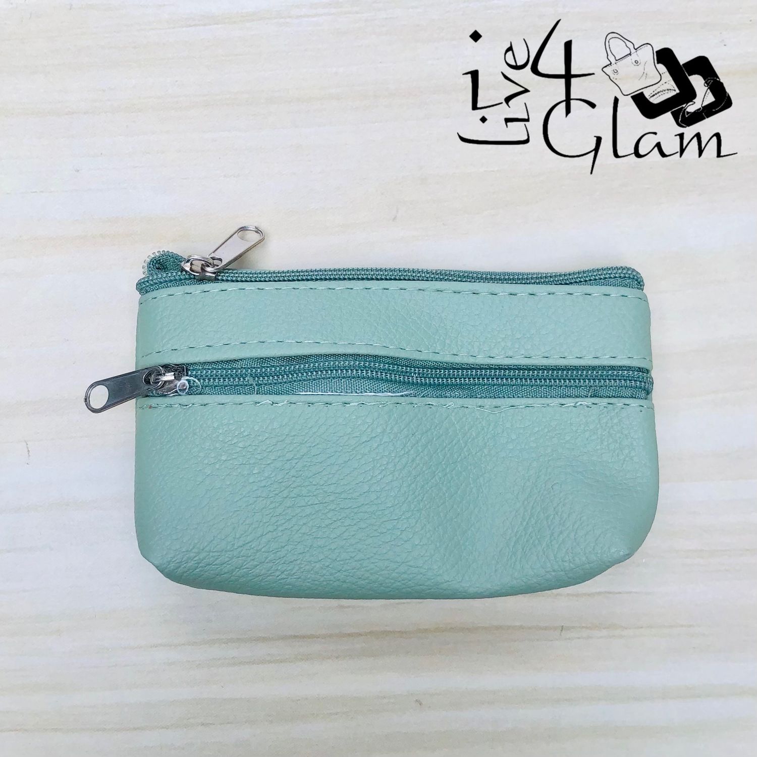 Plain Coin Purse Teal