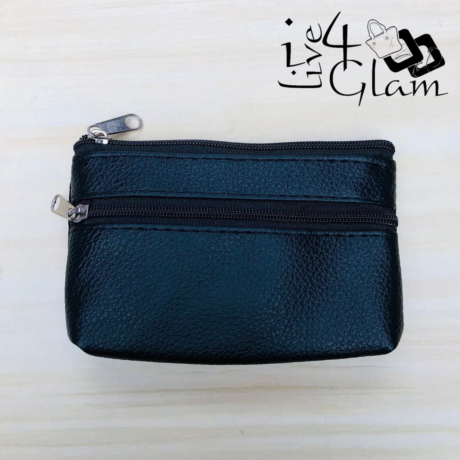 Plain Coin Purse Black