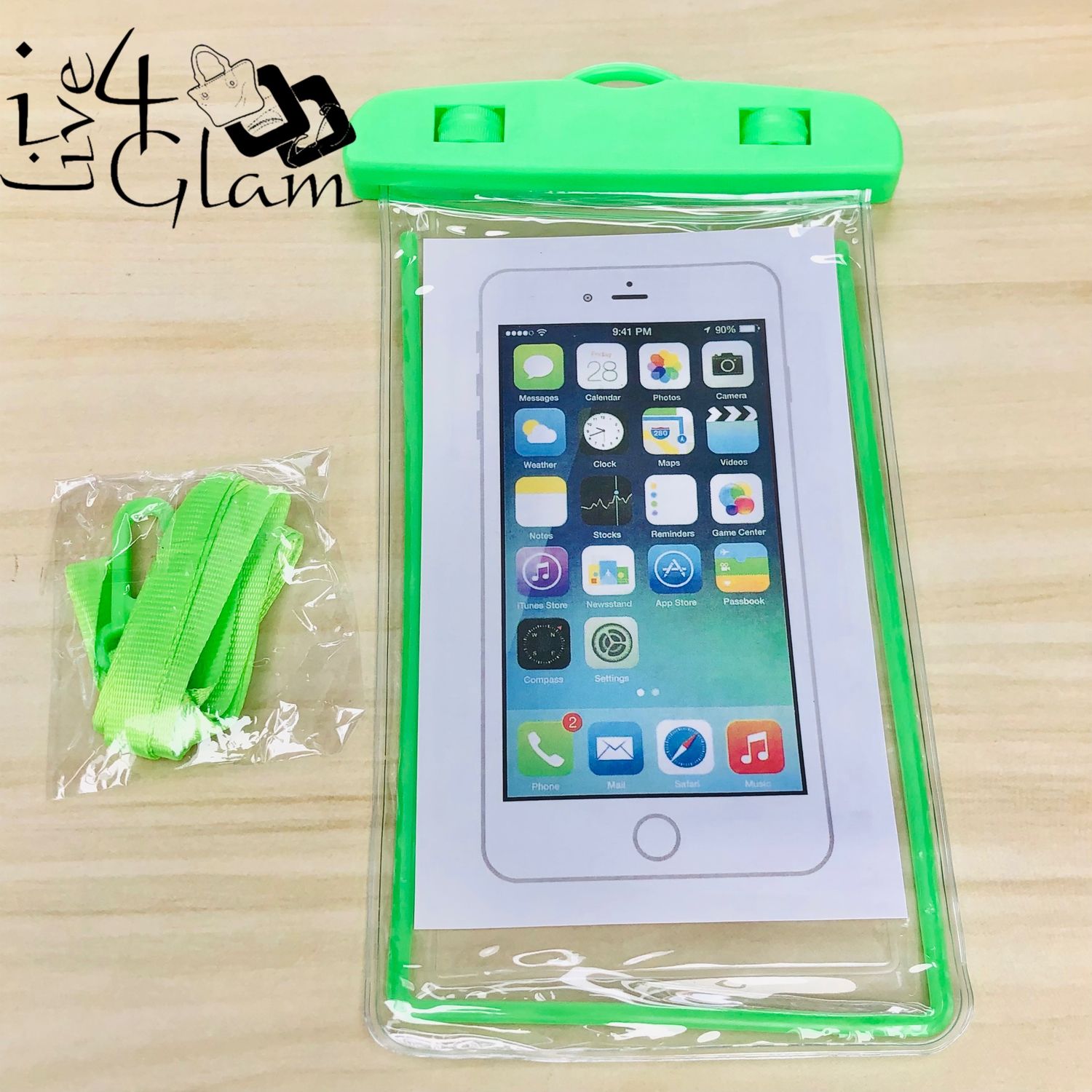 Waterproof Phone Case Green