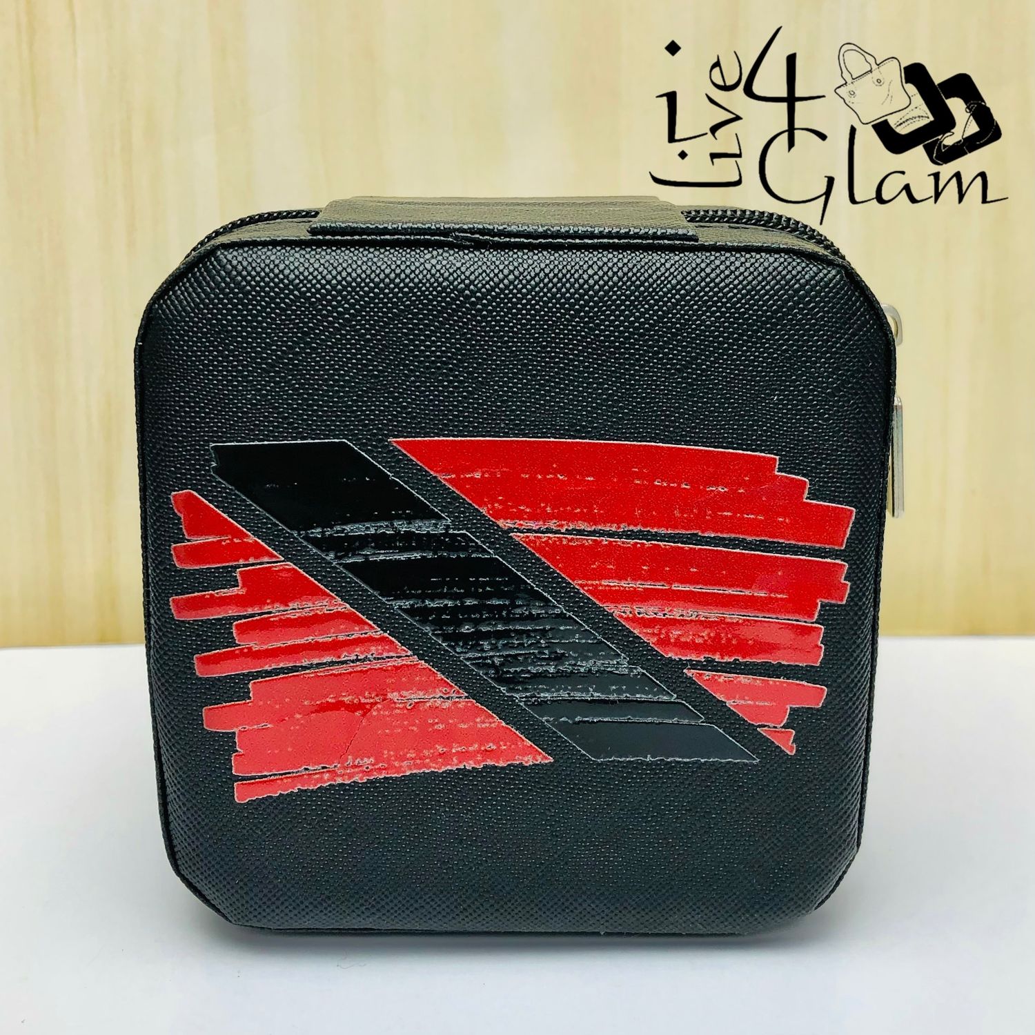 Black Jewelry Box w Trinidad and Tobago Flag