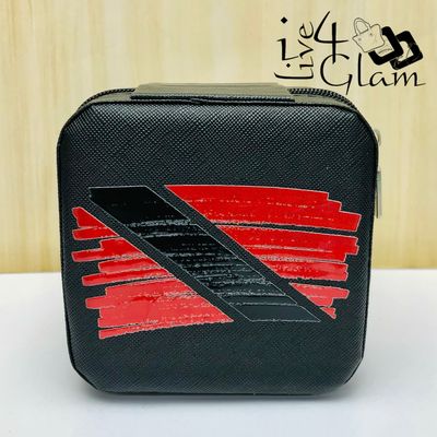 Black Jewelry Box w Trinidad and Tobago Flag