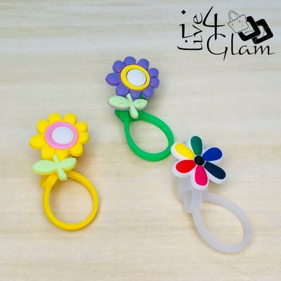 Floral Straw Covers