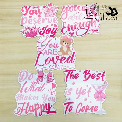 Pink Inspirational Magnet