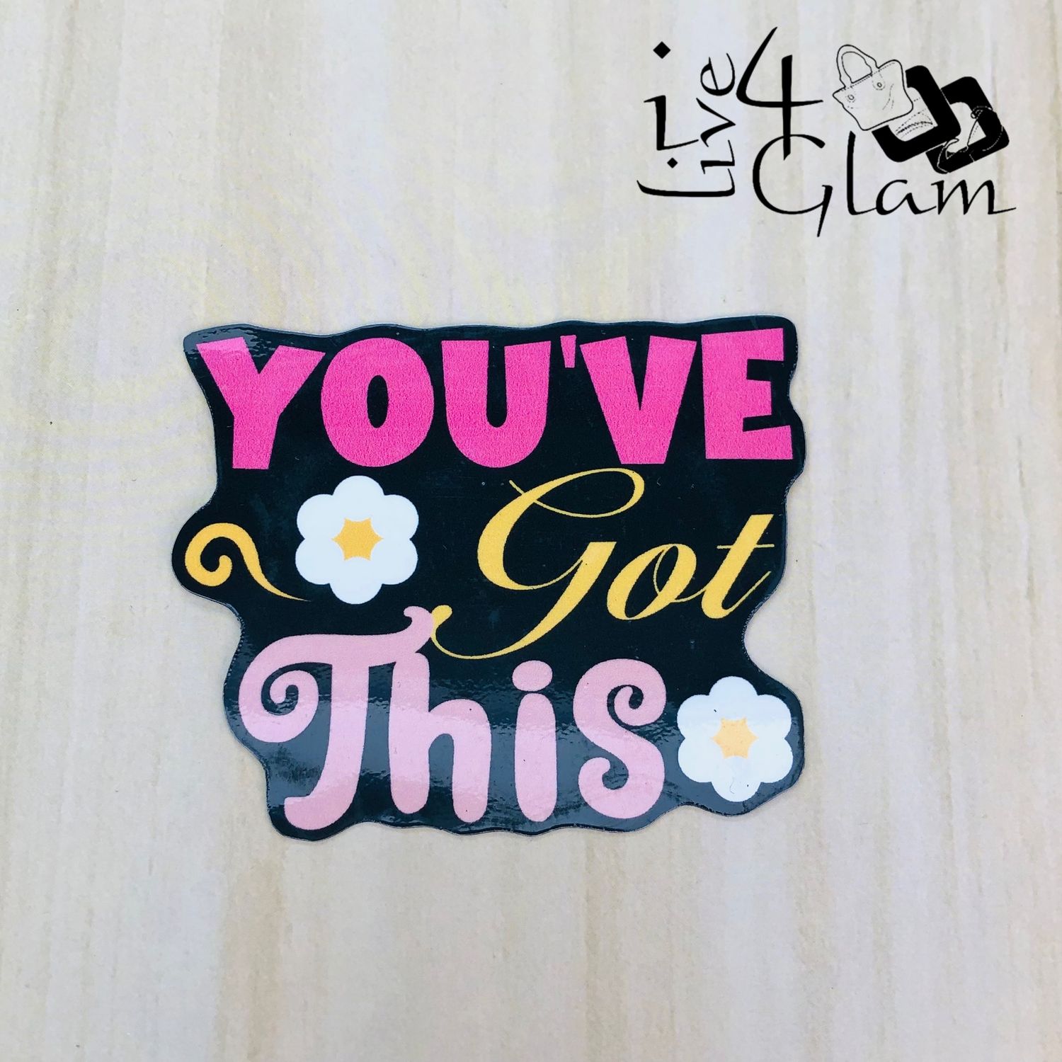 Black Inspirational Magnet, Style: You've Got This