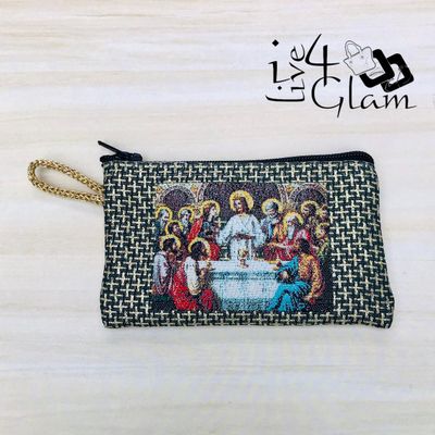Religious Print Turkish Handwoven Small Bags