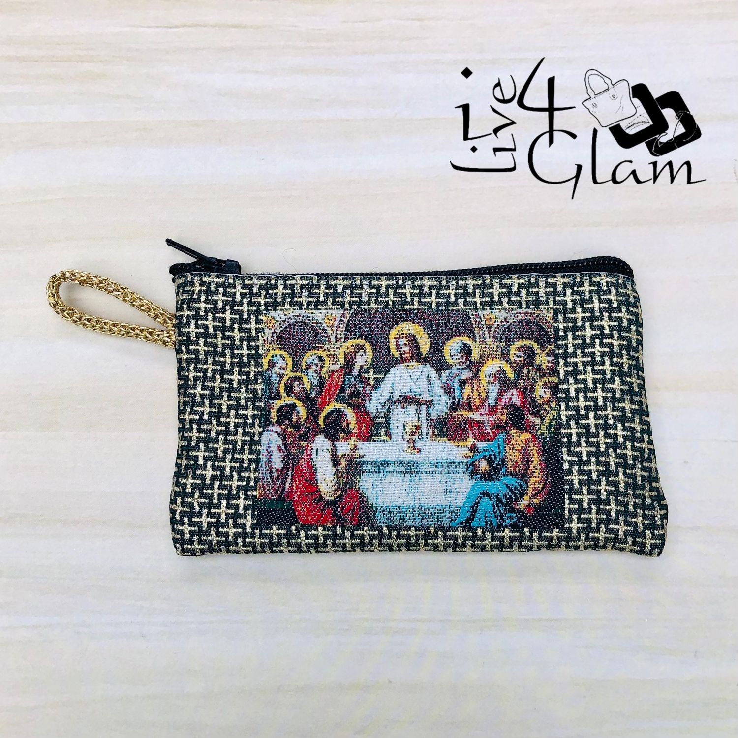 Religious Print Turkish Handwoven Small Bags, Style: Style 6