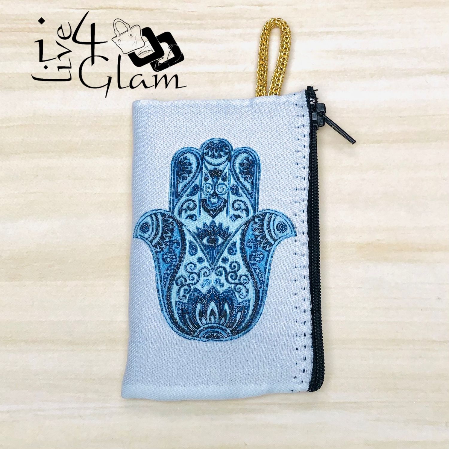 Hamsa Print Turkish Handwoven Small Bags, Style: Style 1