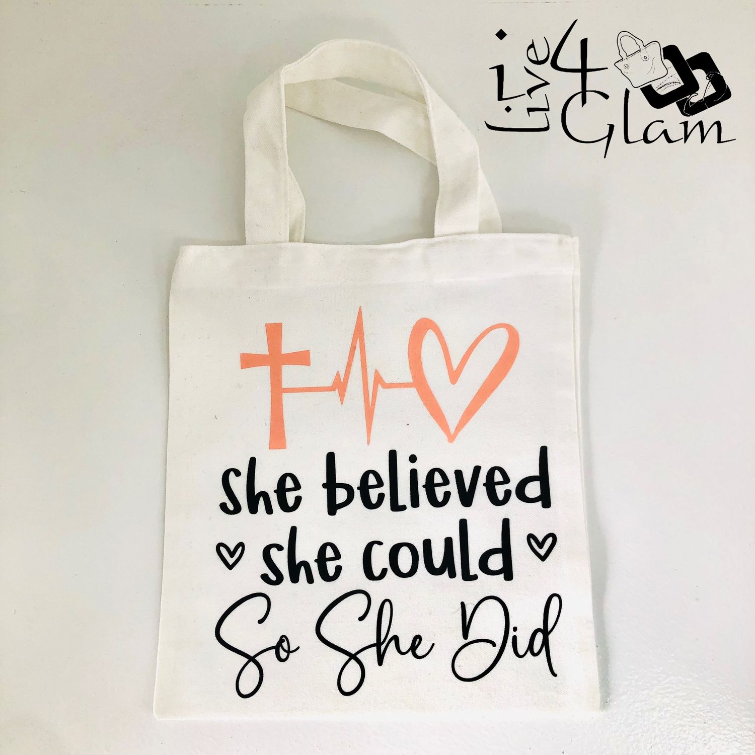 Mini Tote Bag She Believed She Could