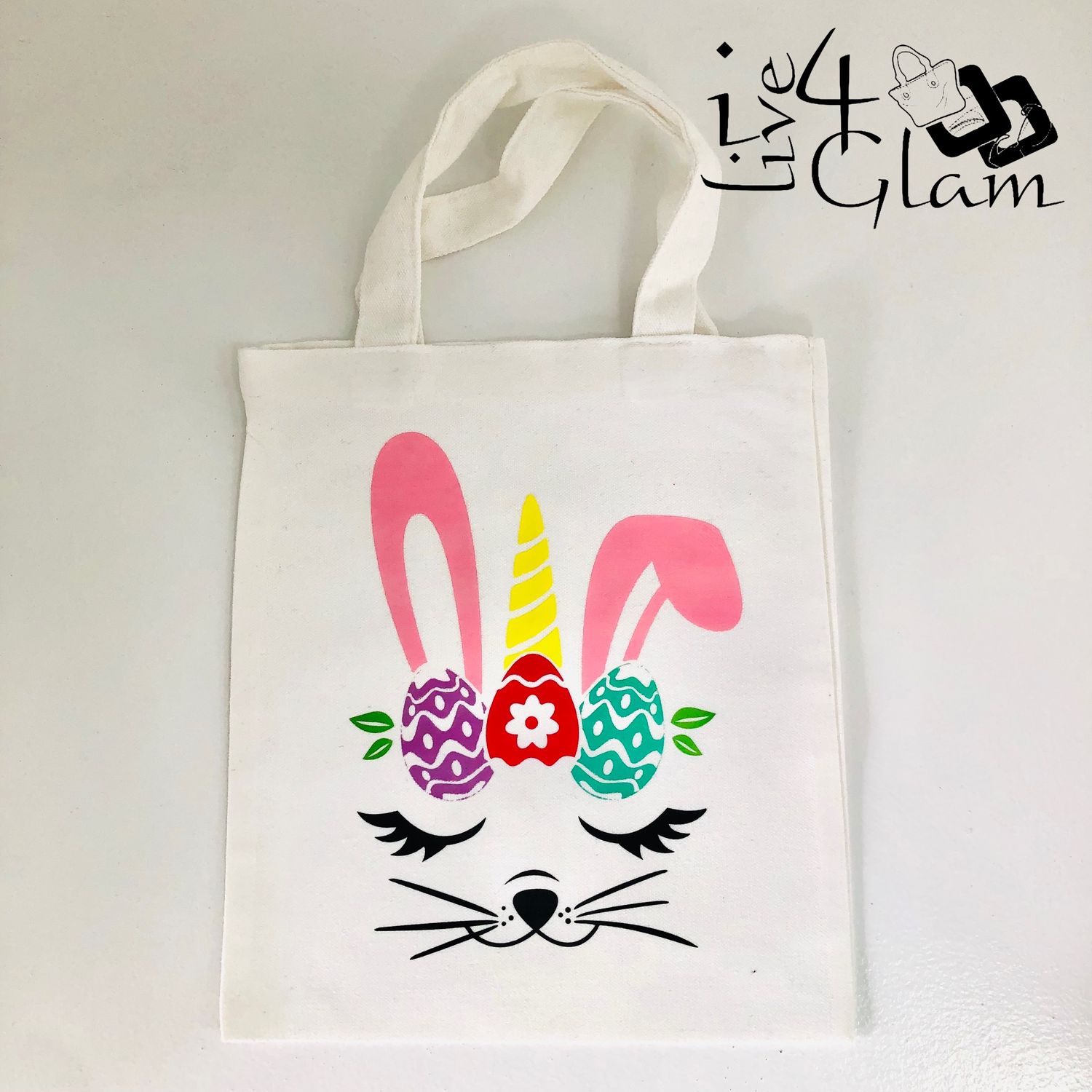 Mini Tote Bag Easter Bunny