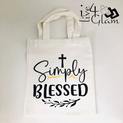 Mini Tote Bag Simply Blessed