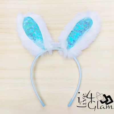 Easter Sequin Bunny Ears Bando