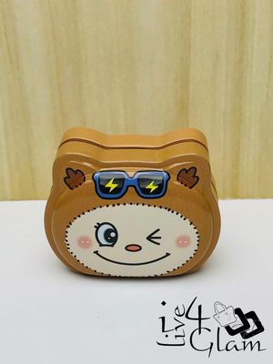 Dual Enclosed Sharpener Brown Labubu
