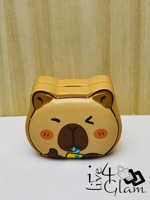 Dual Enclosed Sharpener Brown Capybara