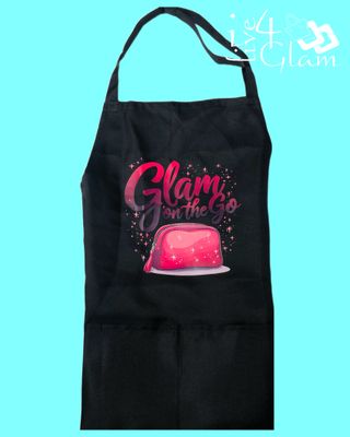 Black Waterproof Two Pocket Apron Glam On The Go
