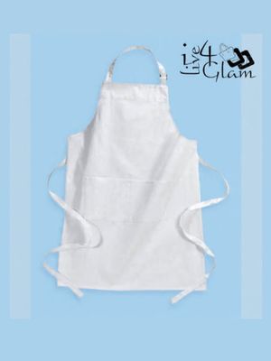 Kid's White Two Pocket Apron Wild Child