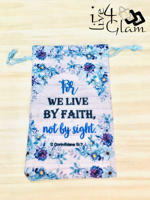 Religious Burlap Bag