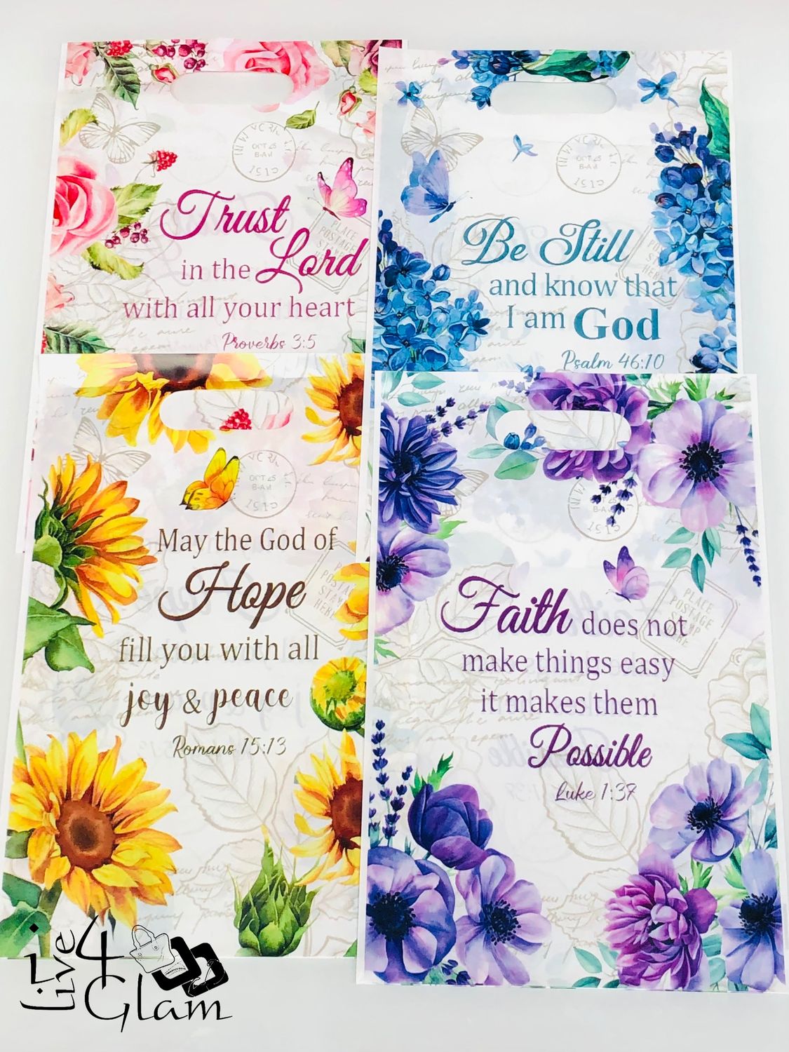 Bible Scripture Decorative Bag